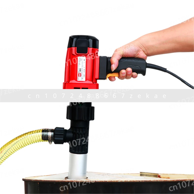 

Портативный электрический масляный насос 220 В, ручной бочковой насос, дизельный масляный барабан, небольшой электрический перекачивающий жидкость 800 Вт, 1300 Вт