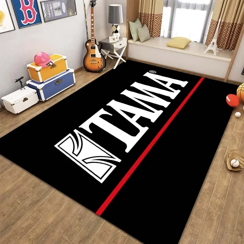 Fashionable T-TAMA drum carpet with sound insulation, shock absorption, anti slip, jazz drum specific electronic drum blanket