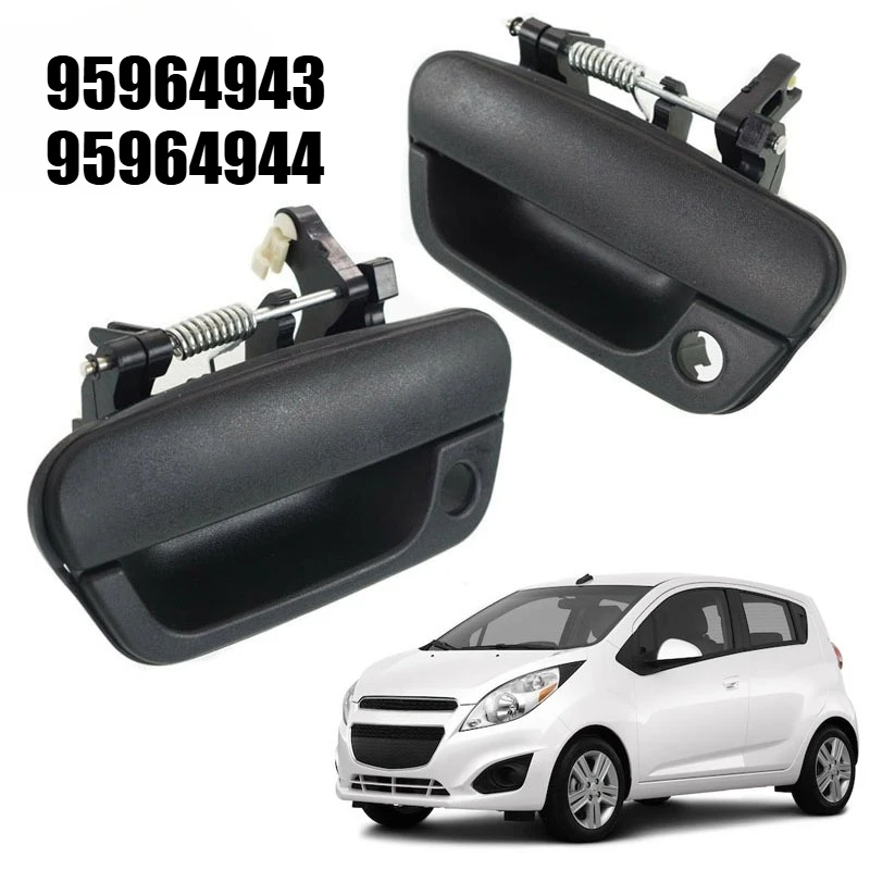 

Car Outside Front Left Right Door Handle For Chevrolet Sparks Beat Hatchback Sedan Exterior Door Handles 95964943 95964944
