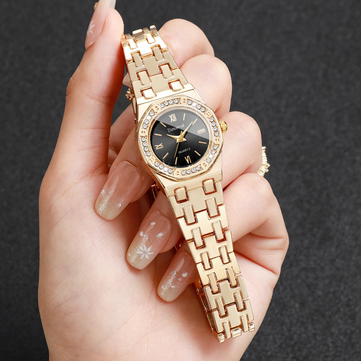 Lüks Altın Bilezik Kayışlı Kad - Luxury Watch Gift Box incelemesi ve fiyatı