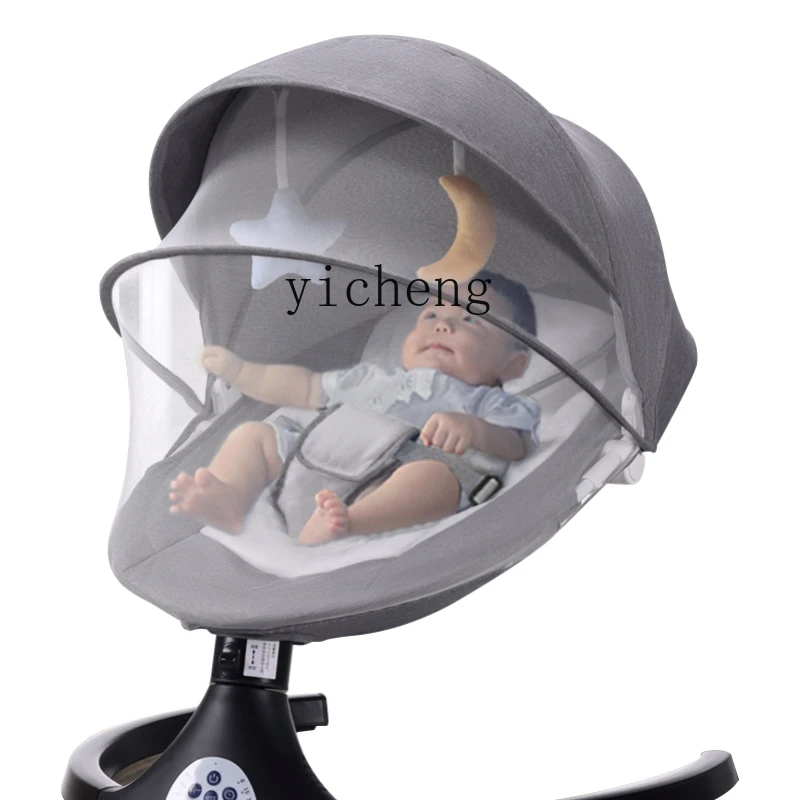 

YY Electric Rocking Chair Baby Caring Fantstic Product Baby Cradle Newborn Cradle Sleep Rocking Chair