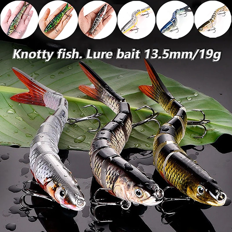 Lua Bait Knobby Fish 19g13.5cm True Long-Distance Casting Sinking Minnow Bass Gan Fish Dogfish Blackfish Freshwater Sea Fishing