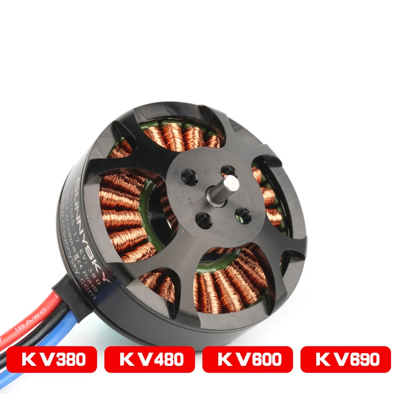 Camera Drone Accessories Diy Sunnysky Brushless Motor X4108S 380KV 480KV 600KV 690KV Quadcopter Part 4108 Motor