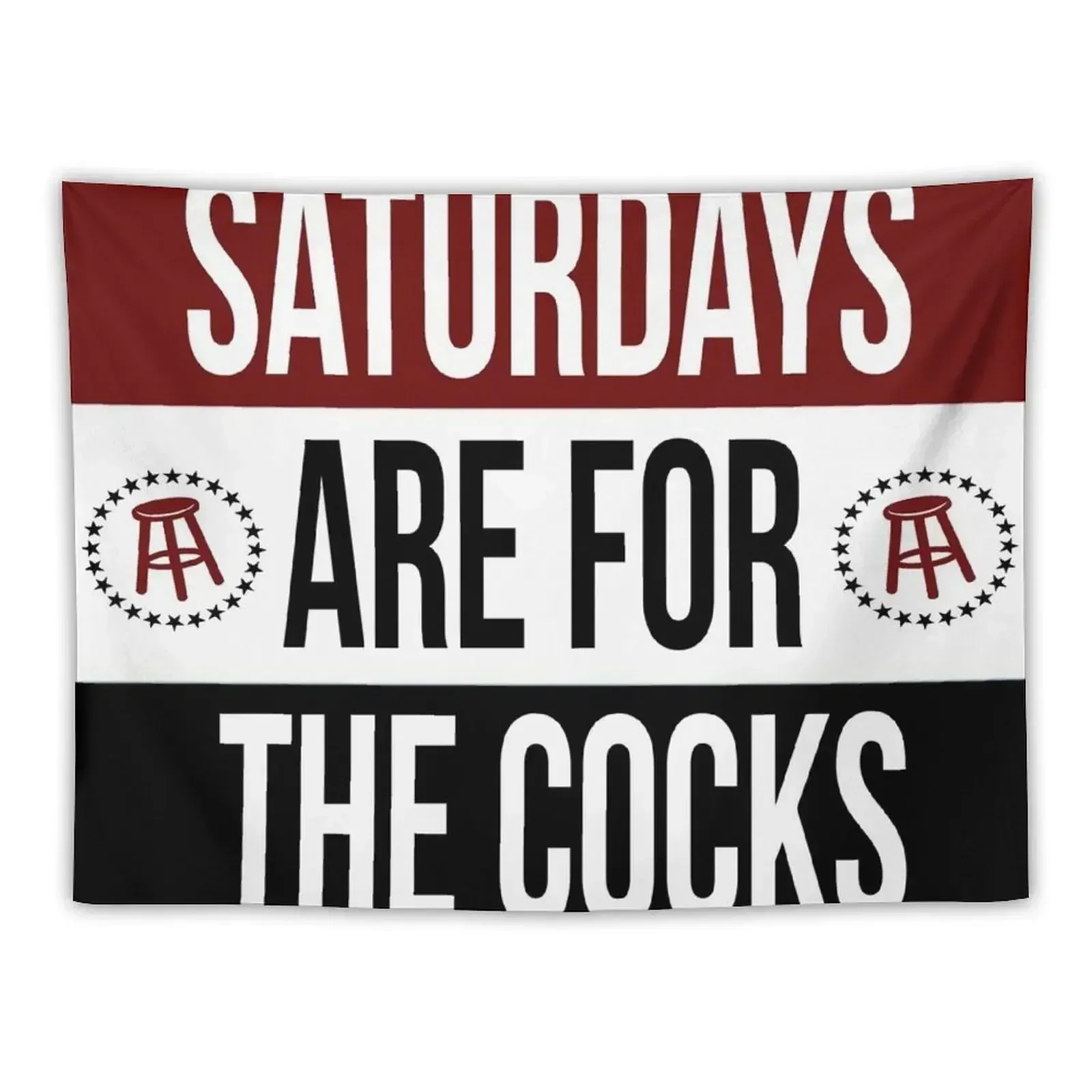 

Saturdays are for the cocks Tapestry Home Decoration Accessories Carpet On The Wall Tapestry