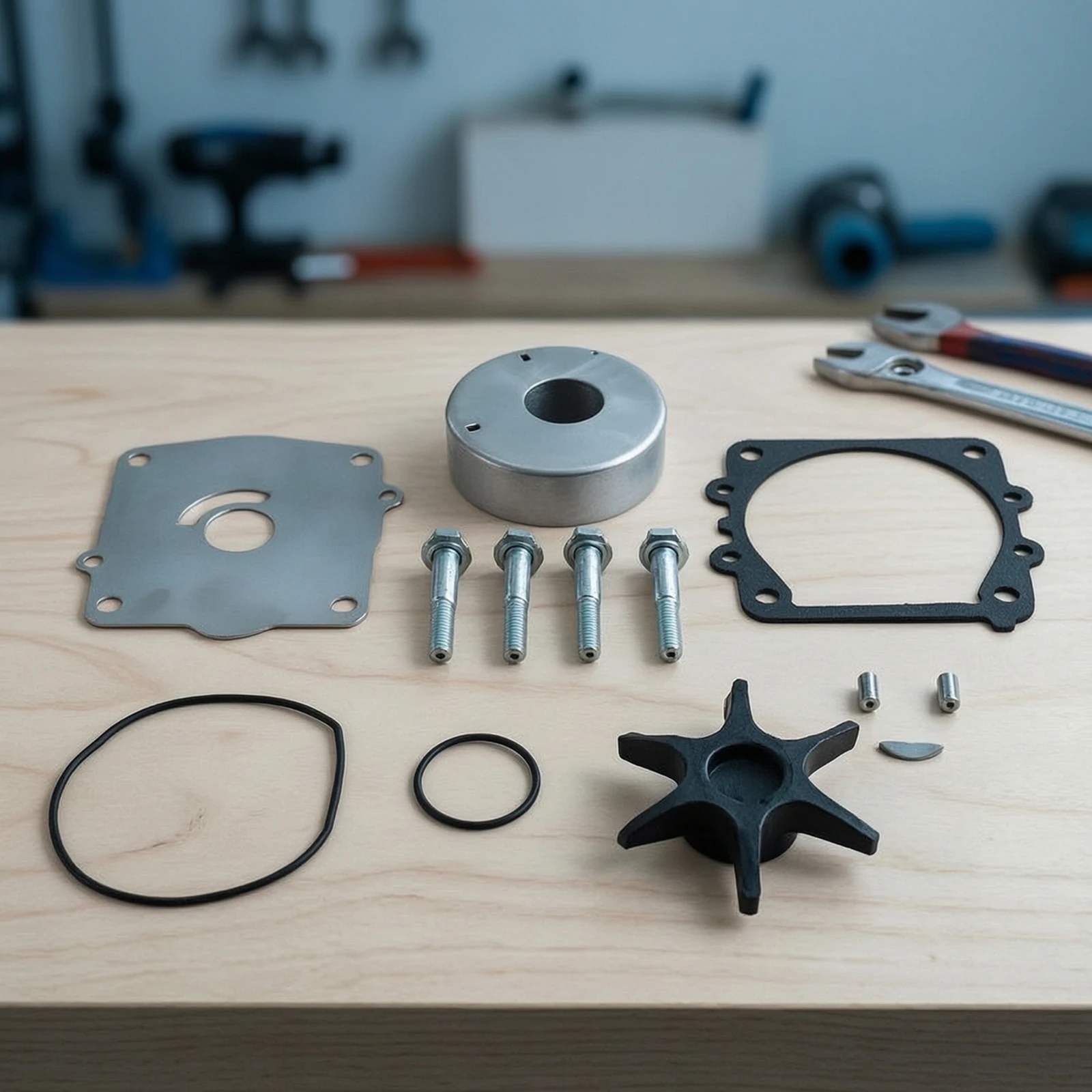 outboard-impeller-rebuild-kit-with-metal-housing-durable-water-pump-repair-kit-for-marine-mechanics-115130hp-engines