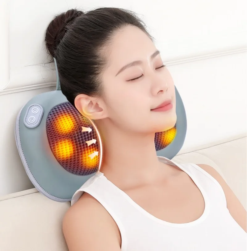 Neck Massage Pillow Neck Massager Back and Neck Massager Muscle Massager for Neck and Back Massager Body Massagers Neck Releaser