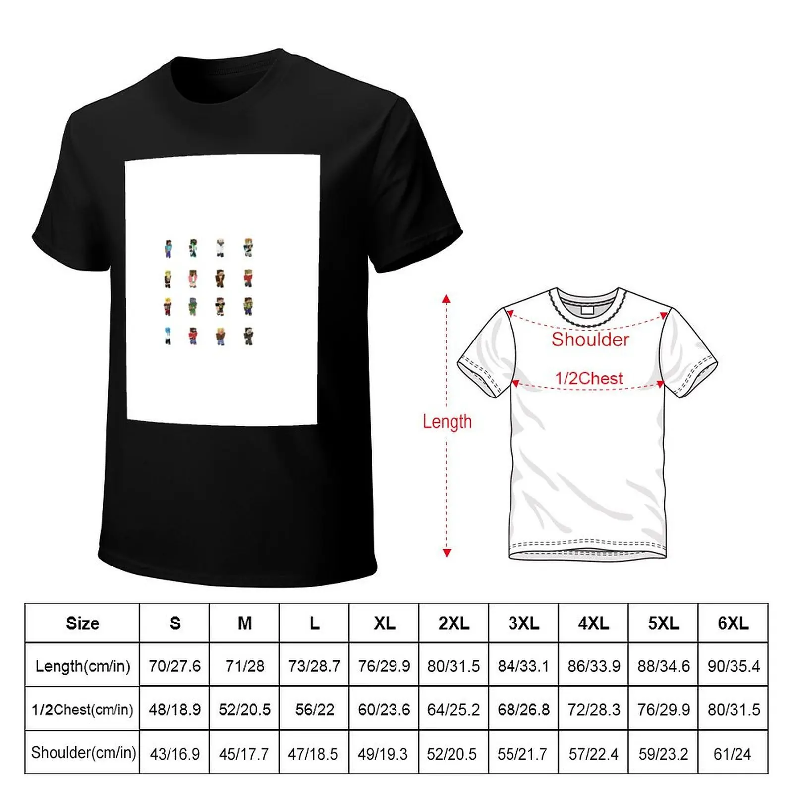 Hermits of Hermitcraft! T-Shirt designer shirts graphic tee shirt Funny t-shirt designer t shirt men