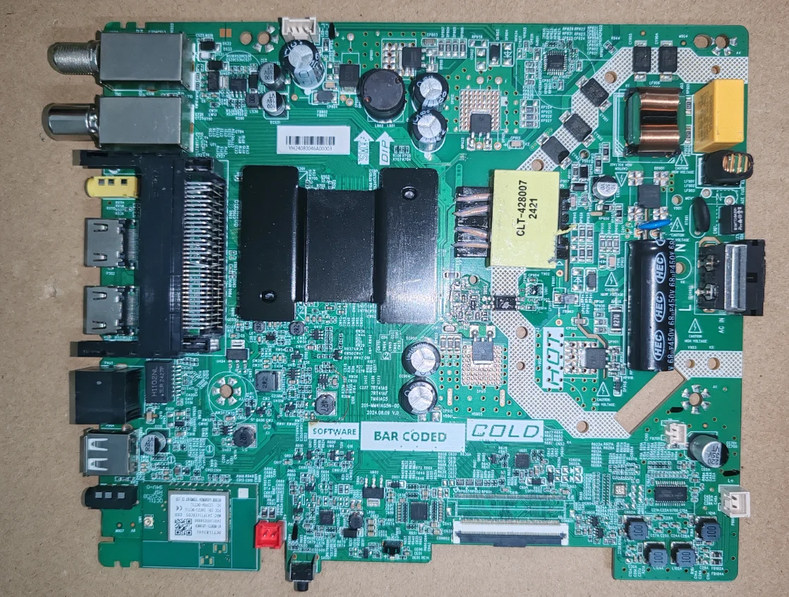 

201-MM41AG5N-00 7RT41AB 7RT41AF TM41AG5 LED TV motherboard, tested well, physical photo