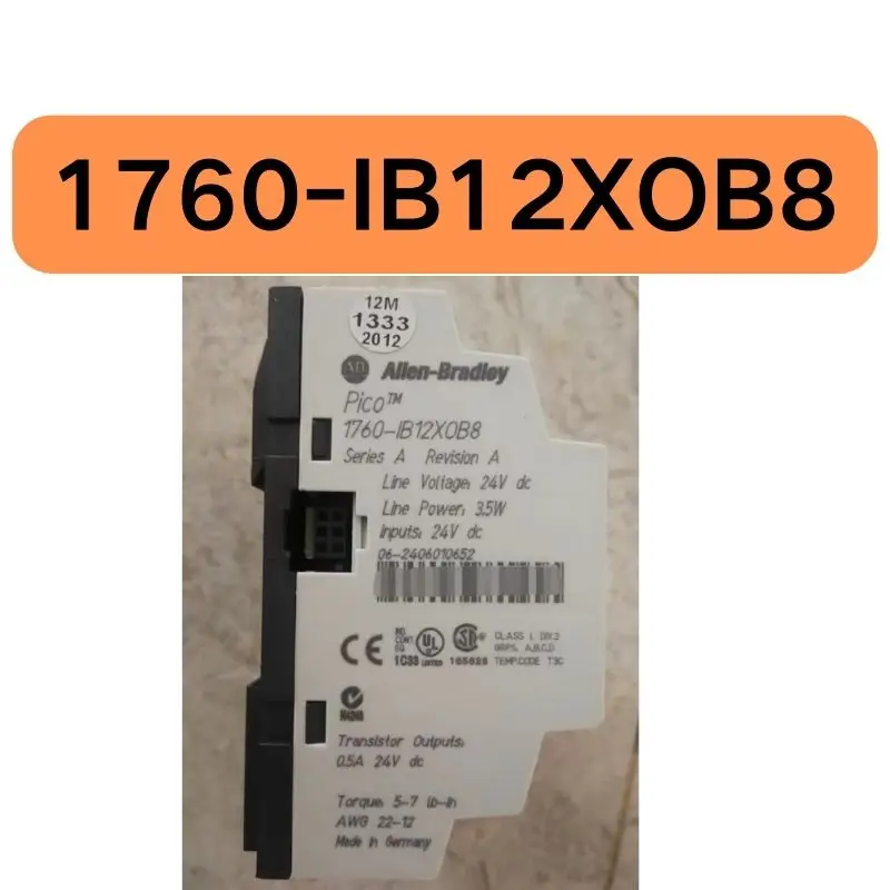 New PLC controller 1760-IB12XOB8 in stock for quick delivery