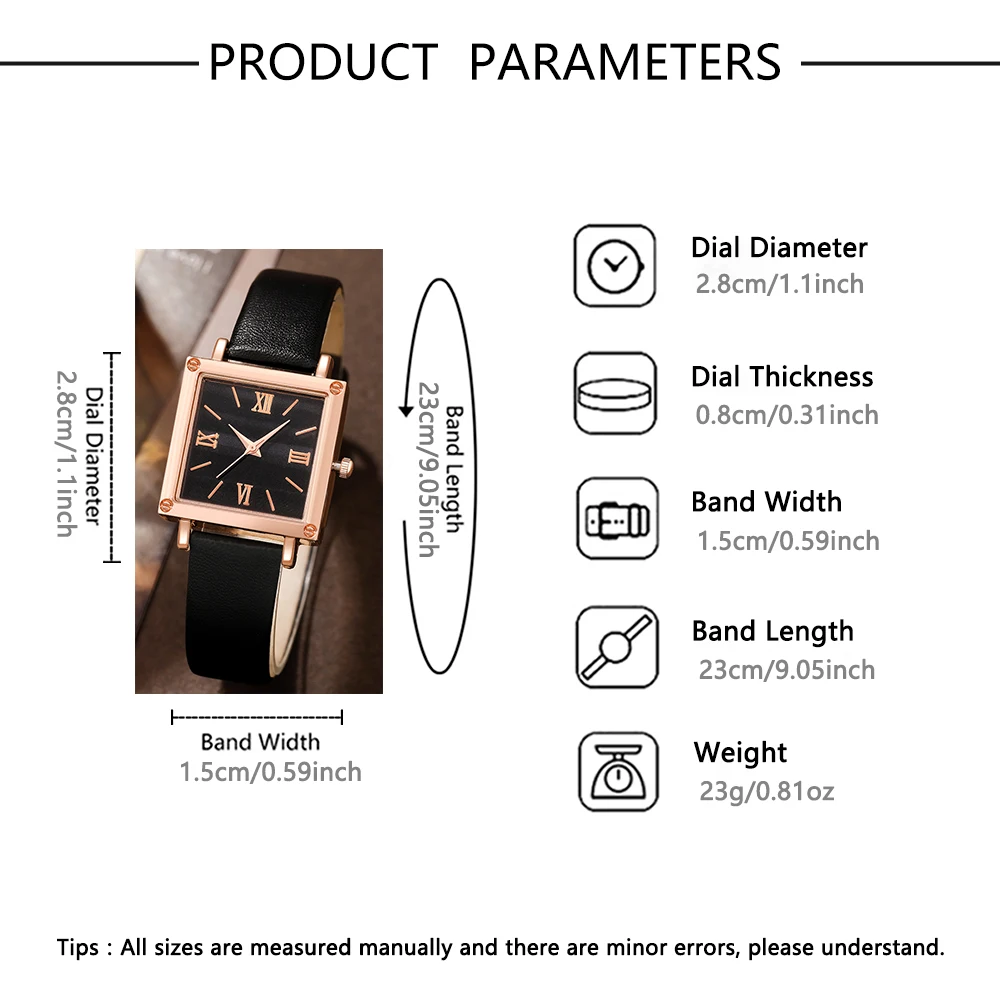 새로운 여성의 세련되고 분위기 있는 로맨틱 쿼츠 시계 + 세련되고 절묘한 입체 보석 세트 발렌타인