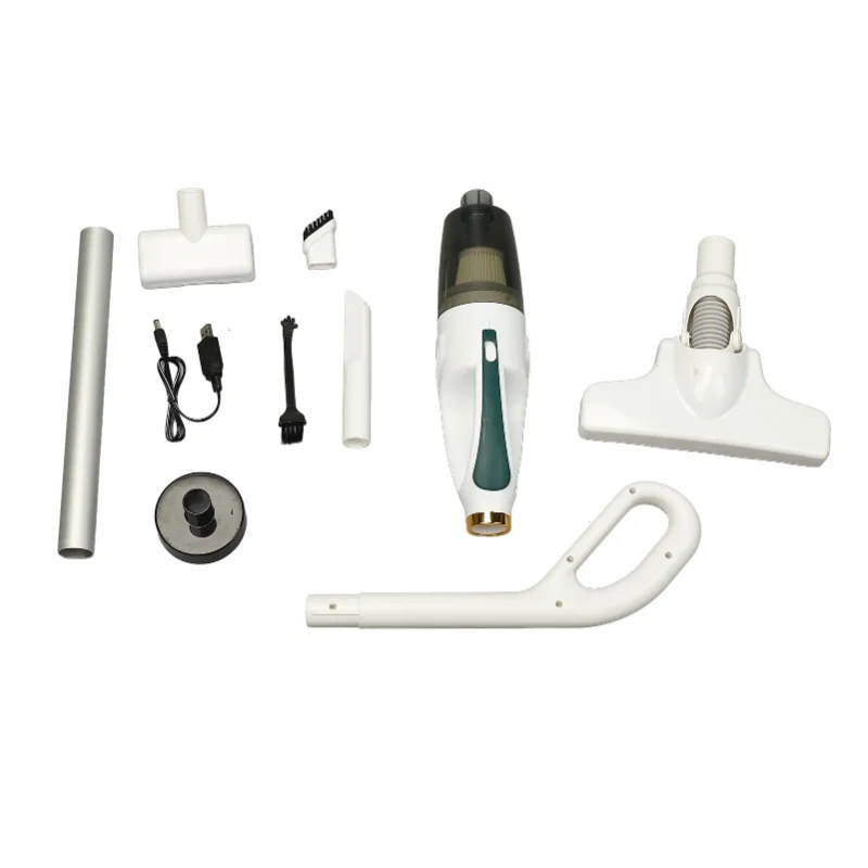 High Power Rechargeable Cordless Vacuum Cleaner Portable Stick Handheld With Light For Car Home Pet Hair