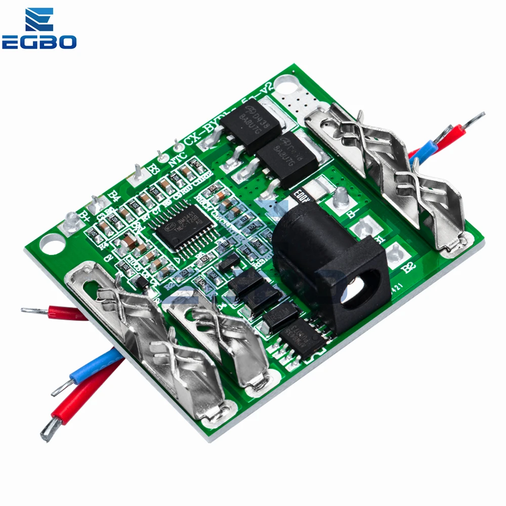 1~2PCS 5S, 18V, 21V, 20A Battery Charging Protection Board, BMS Module for Power Tools, Li-Ion Lithium Battery Pack Protection
