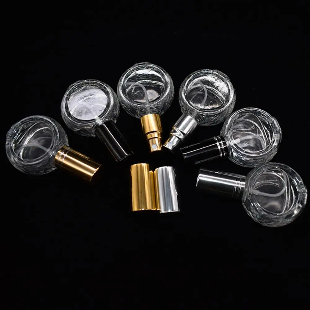 Reusable 10ml Clear Refillable Travel Perfume Atomizer Glass Pump Spray Bottle