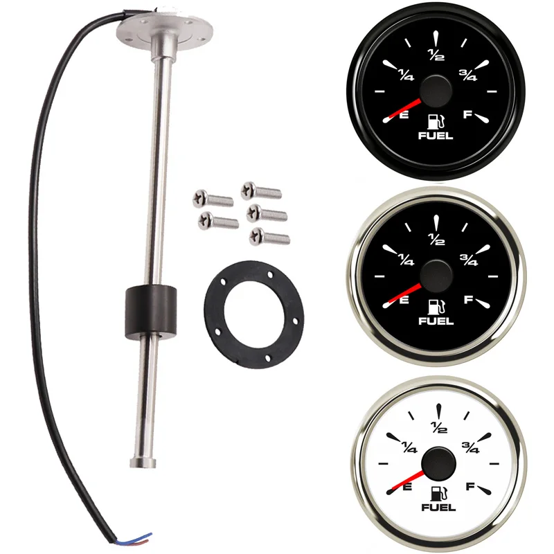 Auto Boat Fuel Level Gauges 0-190ohm 10-180ohm Liquid Level Sensors 100 150 200 250 300 350 450mm Sending Unit 240-33ohm Senders