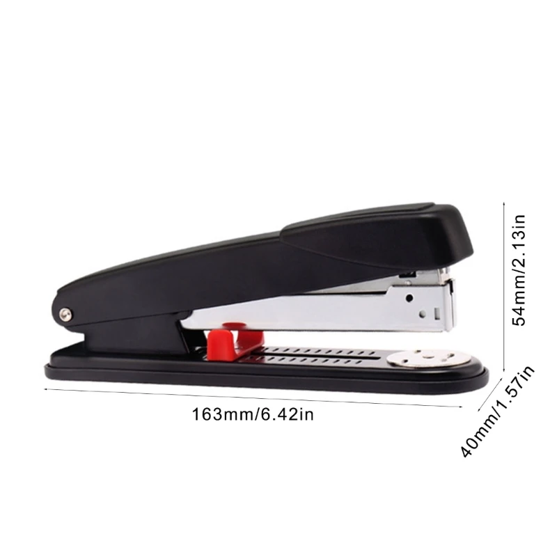 Desk Stapler Paper Stapler Metal Stapler 50 Sheets Binding Machine Desktop Stapler Portable Office Stapler for Home