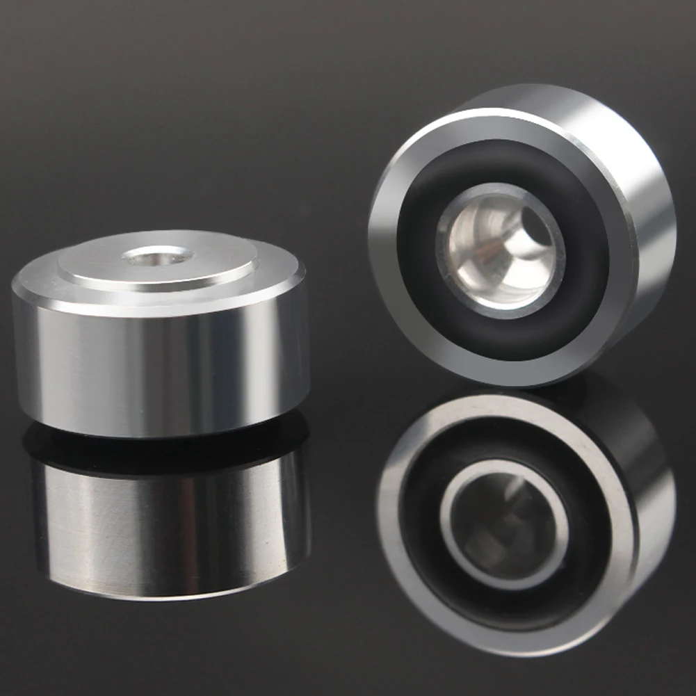 

4 Pcs HIFI Speaker Spikes Stand Feet Pad Anti-Slip Shock Absorbing Foot Pad Speaker Fixing Feet Pad for Speakers CD Amplifier