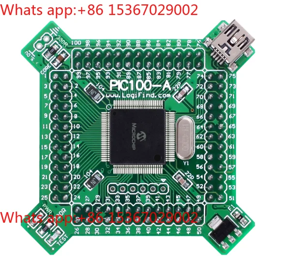 

Лидер продаж 2025 года, обучающая плата PIC32MX795F512L MCU PIC100-A, основная плата разработки