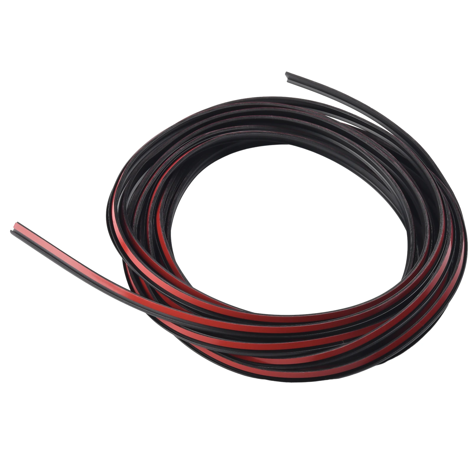 Automotive EPDM Rubber Sealing Strip 5 Meter for Bumper Lip Side Skirt Headlight Trim Shock Absorption and Seal Integrity