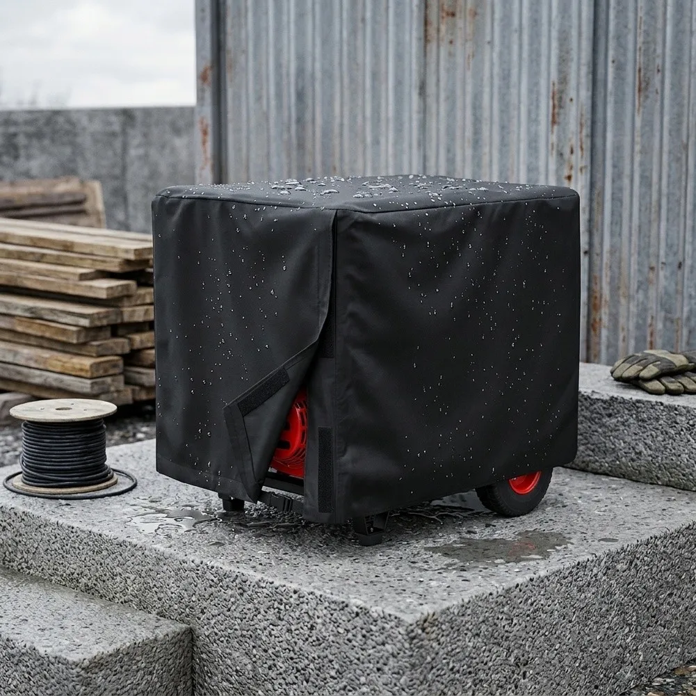 Waterproof Generator Cover 210D Oxford Cloth with Adjustable Strap System for 3000 5000 Watt Generators  Waterproof