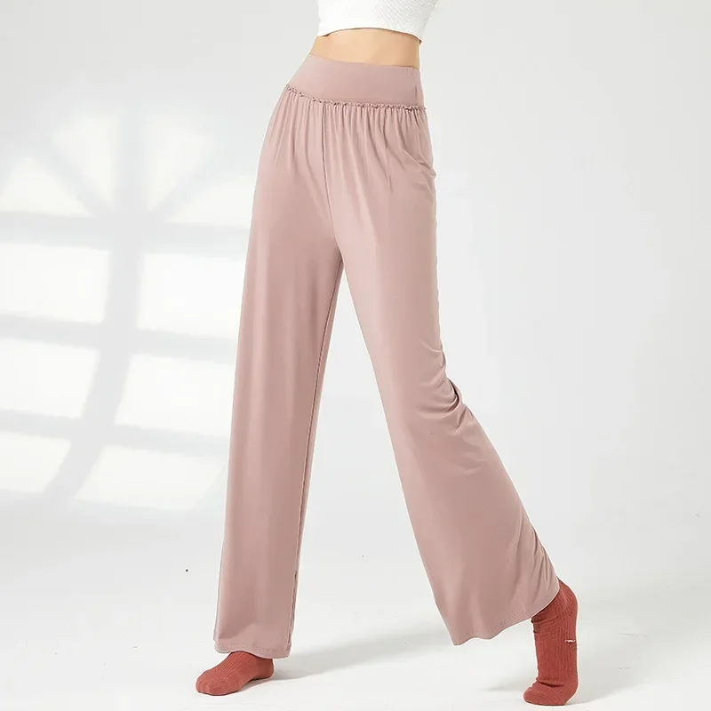 جديد الربيع والصيف السراويل واسعة الساق السراويل الرقص الحديث ثنى الملابس العرقية الرقص الكلاسيكي