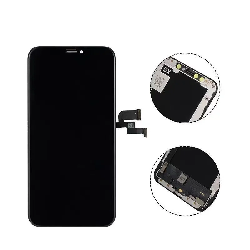 GX AMOLED Screen For iPhone X Xs Max 11 Pro Max 12 Mini 12 Pro Max 13 LCD Display 3D Touch Screen Digitizer Assembly Replacement