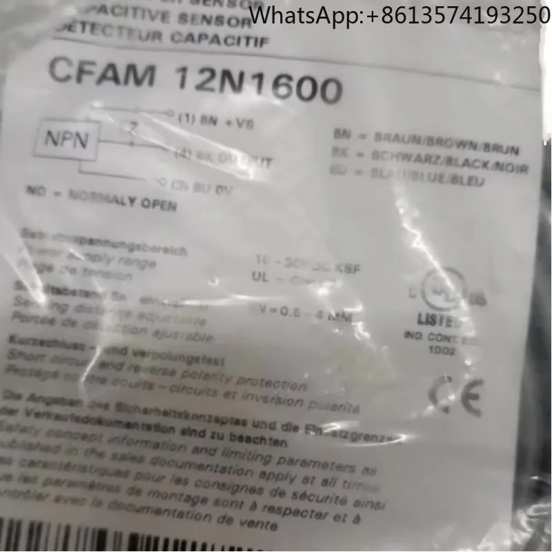 Baumer Proximity Switch CFAM 12N1600