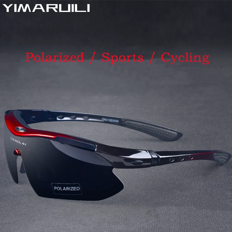 

YIMARUILI 1+5 Designer Sunglasses Fashion Polarized Driving Night Vision UV400 Cycling Prescription Glasses Men And Women 0089