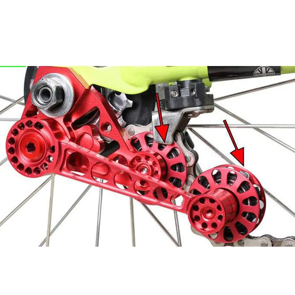 

Bike Chain Tensioner Rear Pulley Wheel Guide Wheel For Brompton Chain Stabilizer 3/5/8 Speed Rear Derailleur Guide Wheel