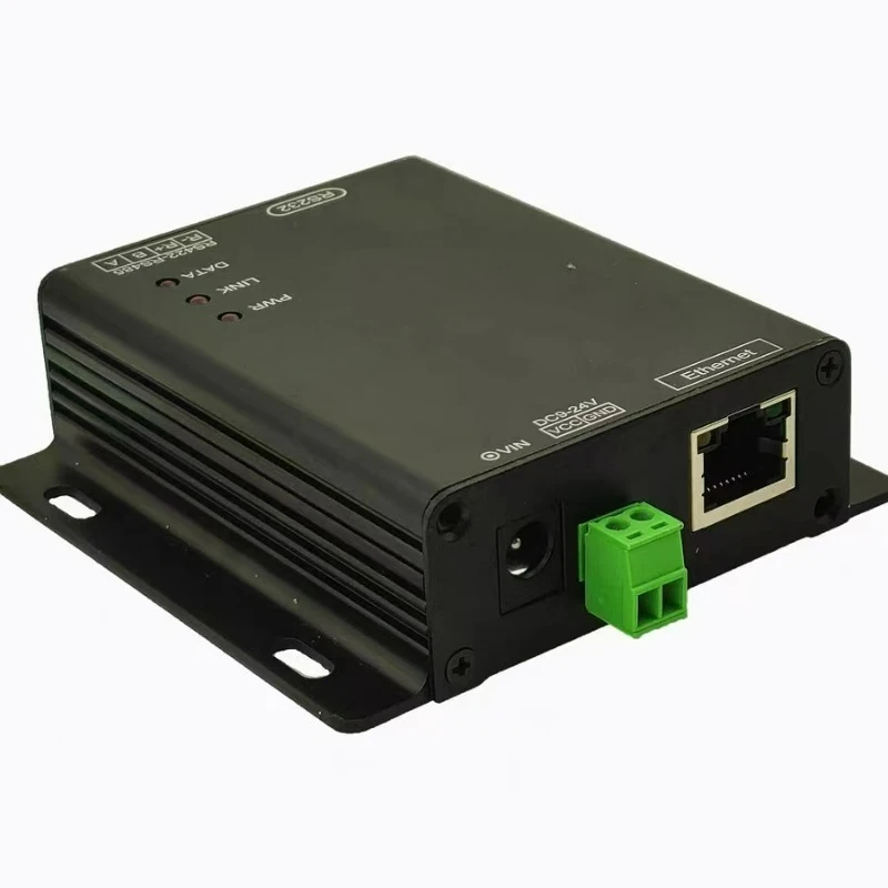 RS232/422/485 to Ethernet Fiber Optic Media Converter Single Model 8 End ** Replacement