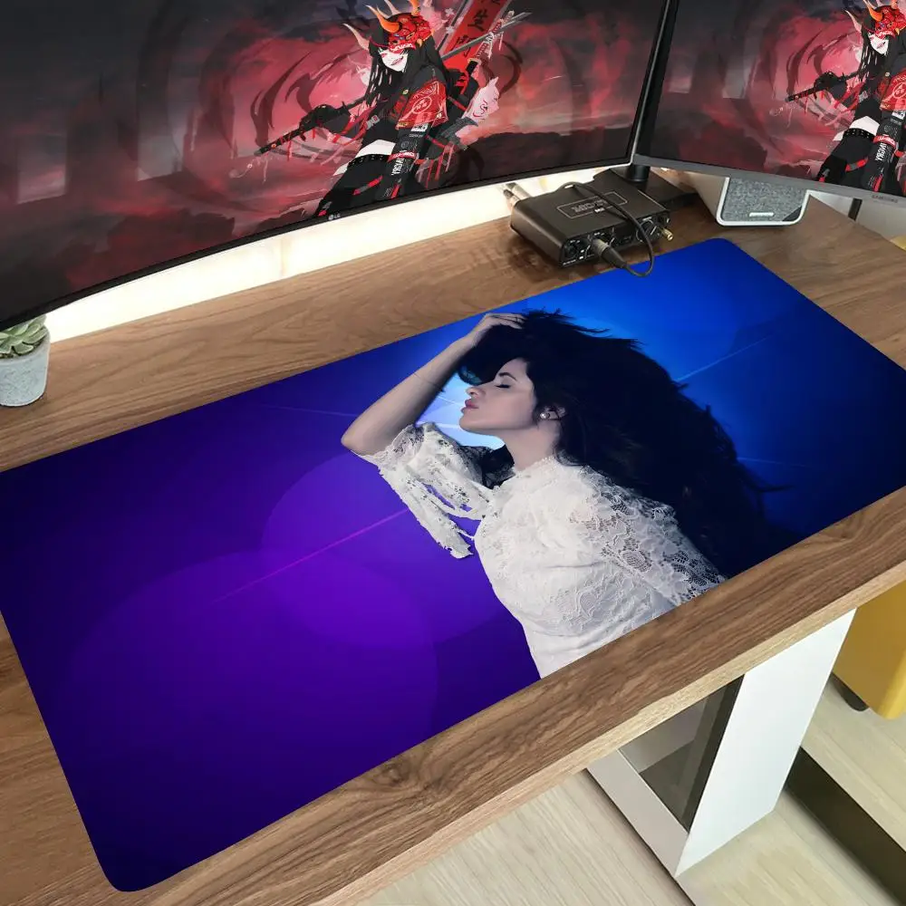 Beautiful singer C-Camilas C-Cabellos  Mouse Pad E-Sports Game Rubber Mouse Pad CSGO Computer Keyboard Desk Pad FPS Chicken Excl