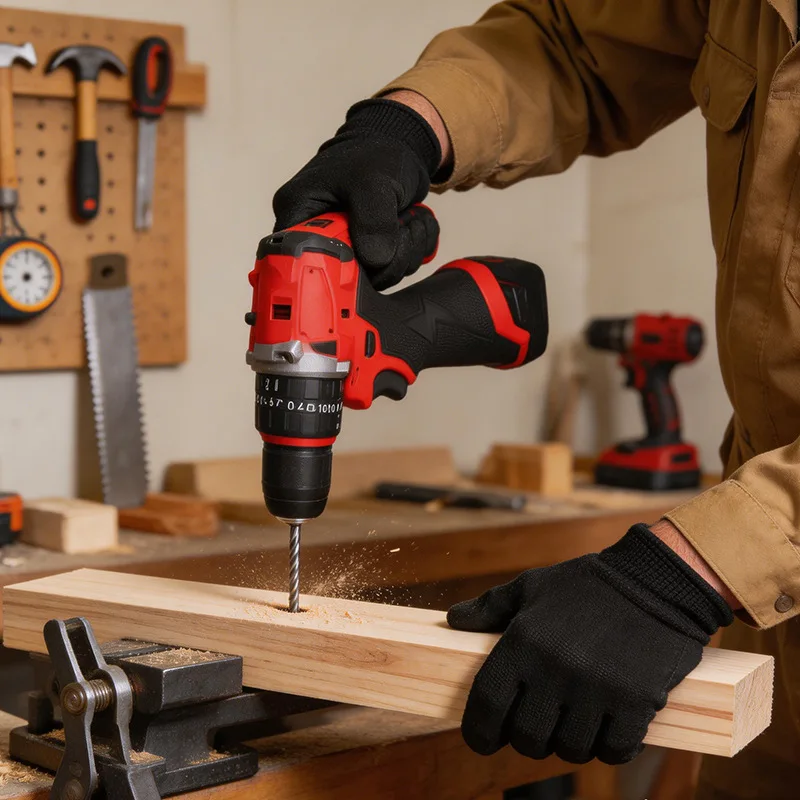 

12V Brushless Cordless Drill Dual Speed Forward Reverse Rotation For Home Woodworking DIY Projects Lightweight