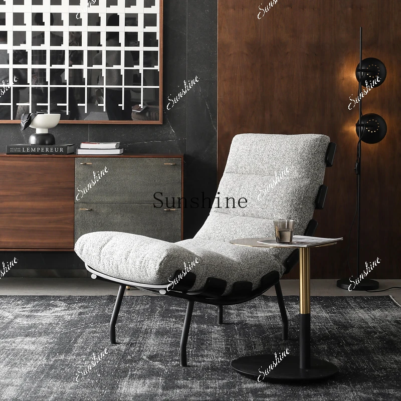Netherlands ASIADES original/AX spine wrought iron fabric leisure recliner sofa chair  FT