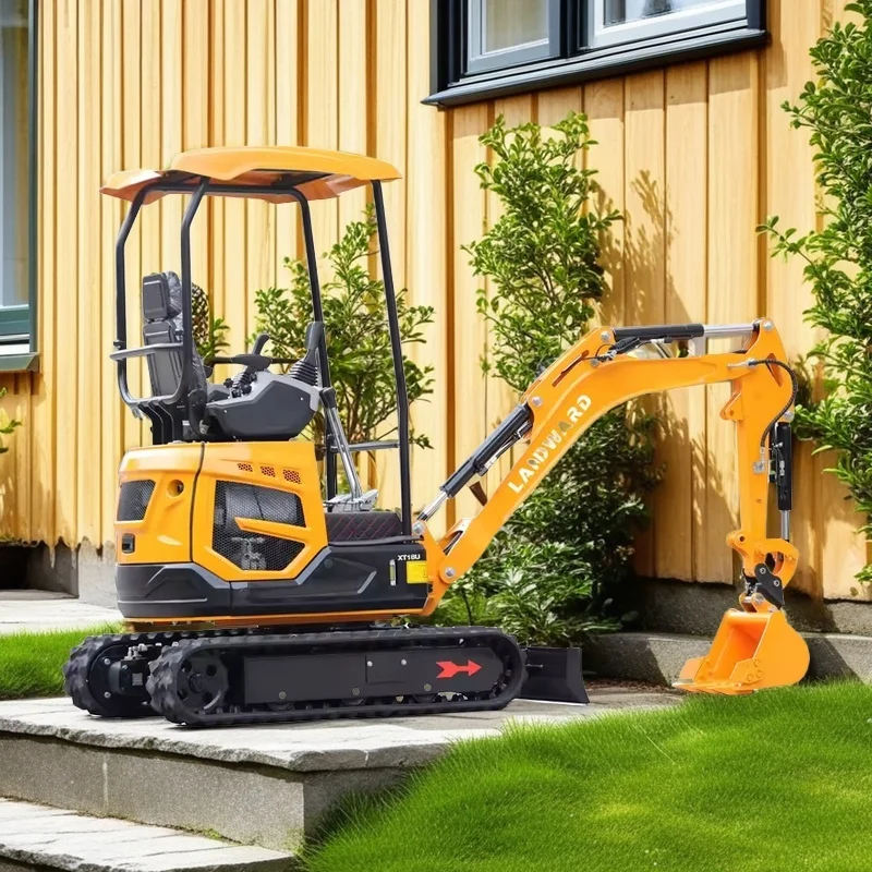 

Small Kubota Crawler Digger 1.8 Ton Agricultural High Quality Hydraulic Diesel Excavator 2500KG Mini Trencher Engine Customized