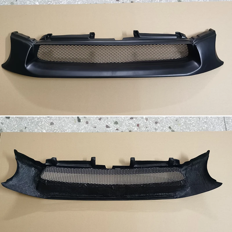 For Subaru Impreza WRX 2002 2003 Year  Racing Grille Grill Body Kit Accessories FRP Matte Black