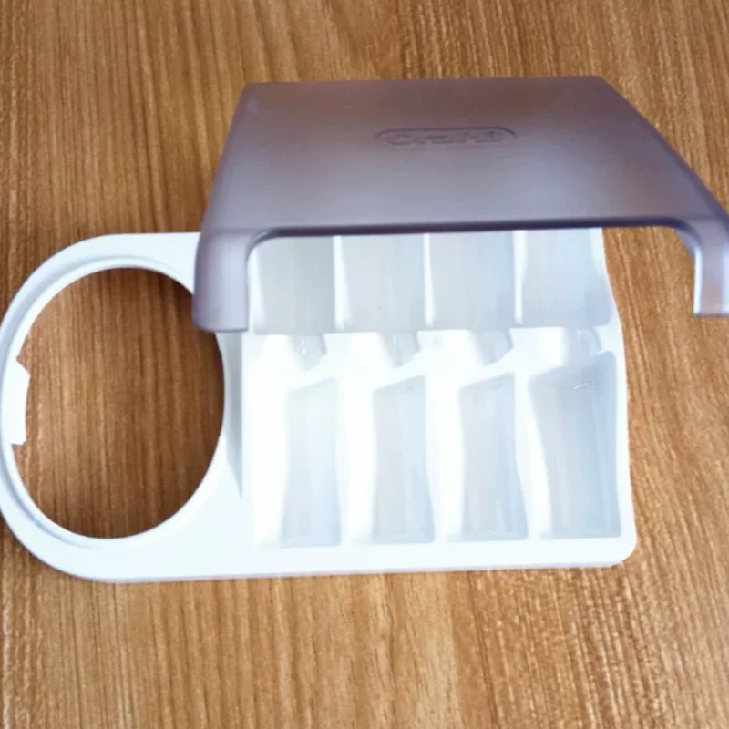 1PC Electric Toothbrush Holder Replacement for Braun Oral B with Brush Head Storage Cover and Charger Base Stand White Wholesale
