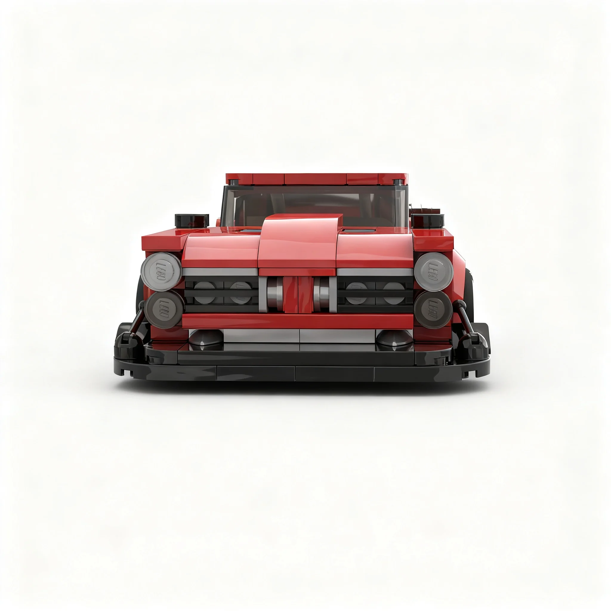 333pcs MOC Pontiac Catalina Drag Edition City Champions Model Building Blocks Architecture Christmas Gift Toy Birthday Craft DIY