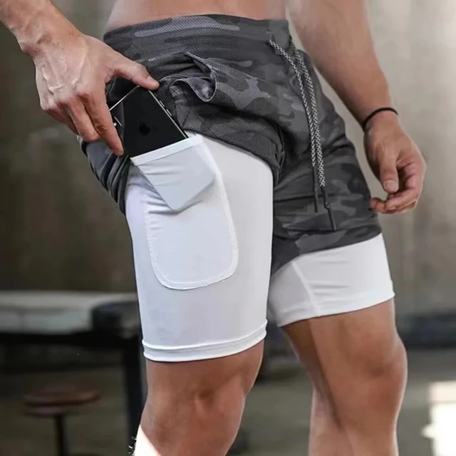 Gym Shorts Men Running Shorts with Liner Pockets Towel Loop Quick Dry Lightweight Workout Men s Athletic Sport Shorts AliExpress 200000343