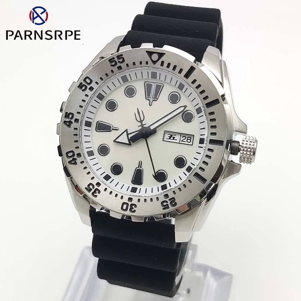 New NH36 Men\'s Mechanical Watch 50 Metres Waterproof Sapphire Crystal Men\'s Automatic Watch Luminous Display