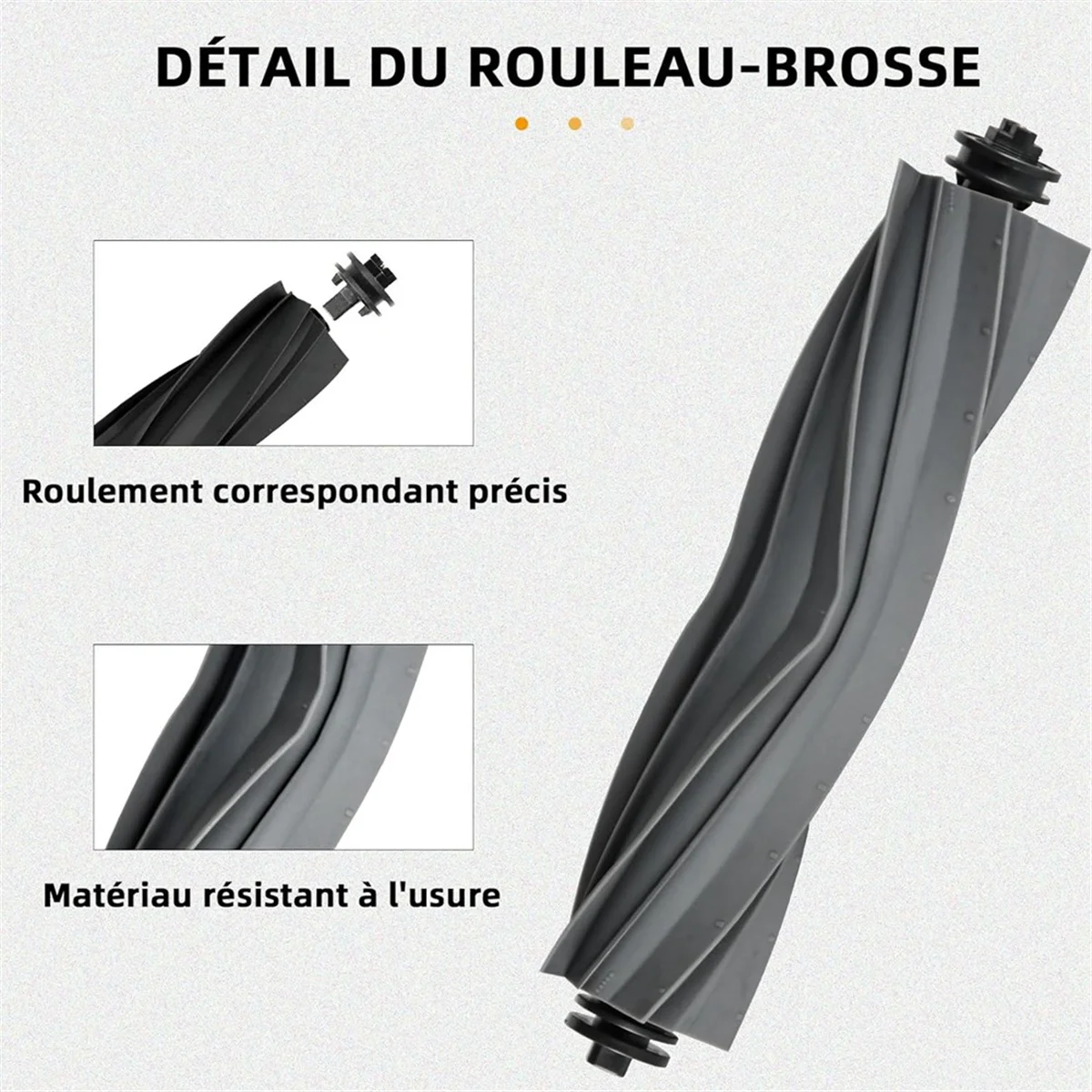 Dreame L10S Ultra، S10 Pro، Xiaomi Mijia Omni X10 + Beste filtre toz torbaları، Robot Süpürge aksesuarları paspas ana fırça