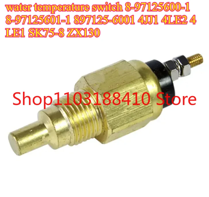 

Для Isuzu 4JJ1 4LE2 4LE1 SK75-8 ZX130-переключатель температуры воды 8-97125600-1 8-97125601-1 897125-6001 с сигнализацией температуры воды