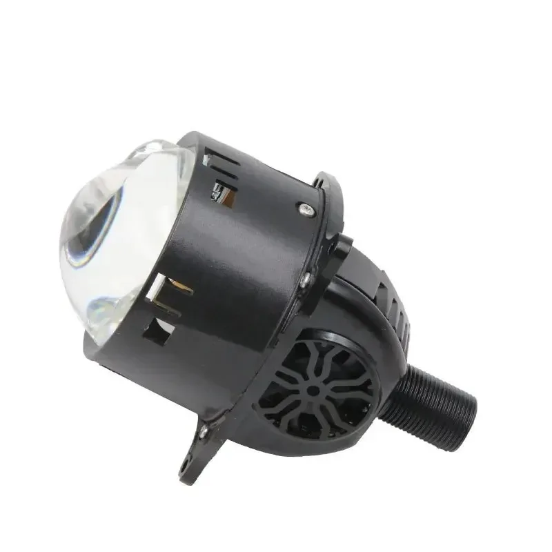 المصابيح الأمامية الجديدة المباشرة ذات الشعاع العالي ، كشاف اليد اليسرى لعدسة الليزر المتقاطعة K112 المصابيح الأمامية LED للسيارة ، أكواب المصباح المزدوج