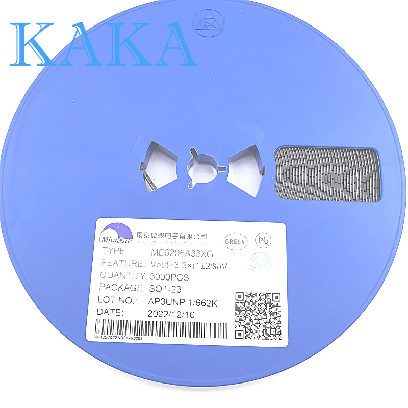 10 piezas, nuevo, Original, ME6206A33XG, SOT23