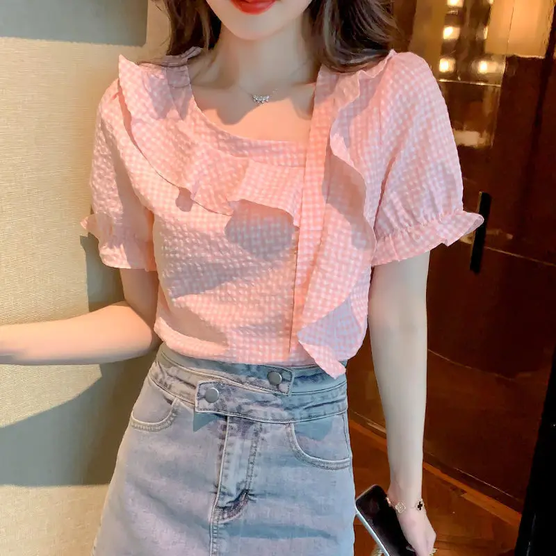 

Рубашки женские льняные асимметричные пуговицы воздушный шар подходит античный рынок шикарная блузка в стиле бохо для любителей винтага выходные покупки на открытом воздухе