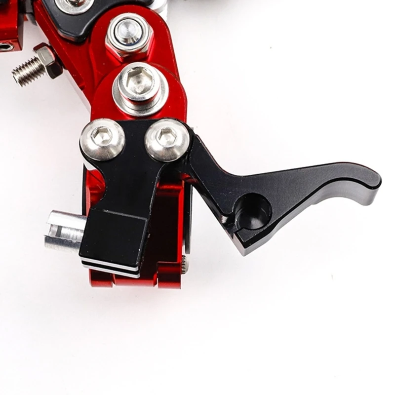 400B Metal Motorcycle Choke Lever Manual Control Replacement Part with Lever Handle for Service Repair and Daily