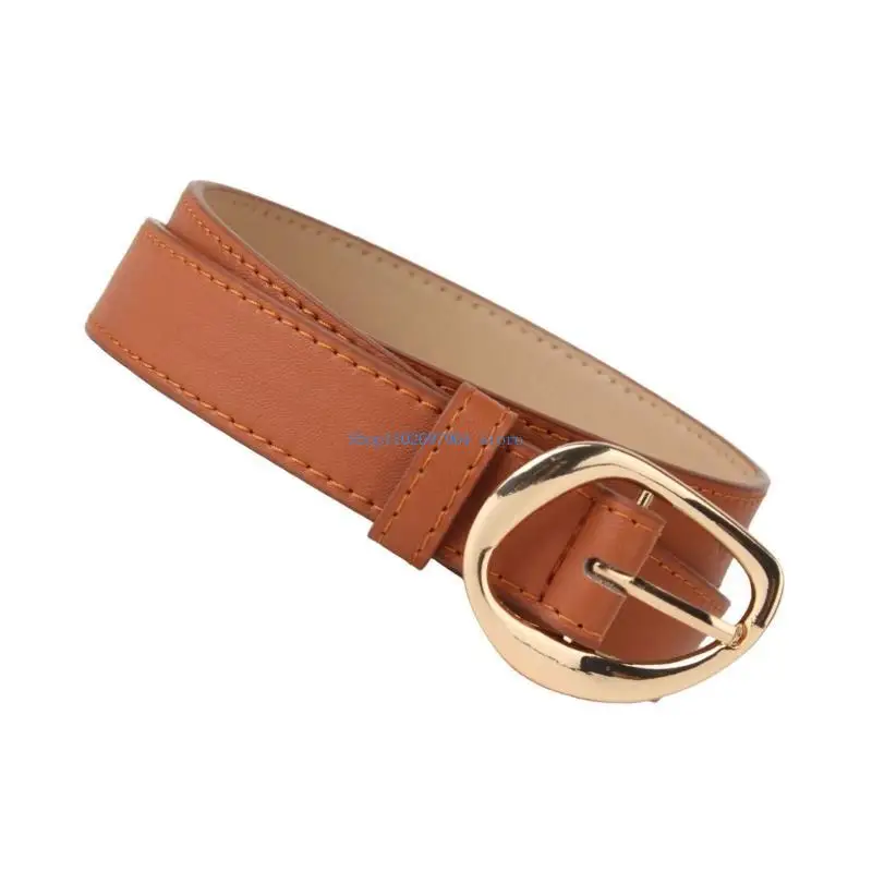 N7YF حزام أنيقة لمحبي الفستان الرجعية التقليدية البسيطة البسيطة الذهبية الخرق Cincher Cincher حزام الخصر