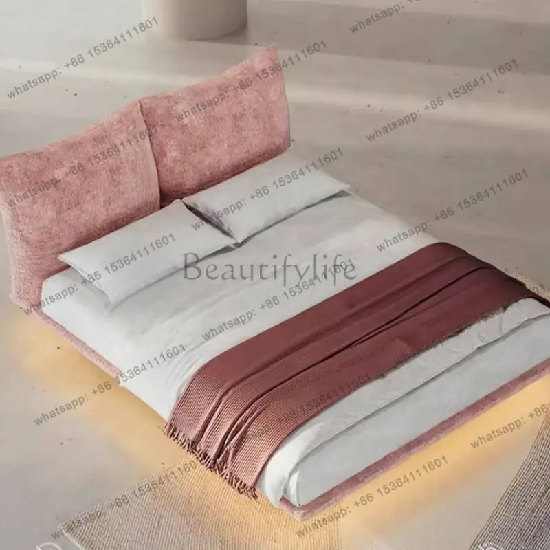 YJ Drawers Storage Luxury Bed Bedsheets Wardrobe Household Modern Bed Frames Headboards Mattress Chambre Mueble Cama Furniture