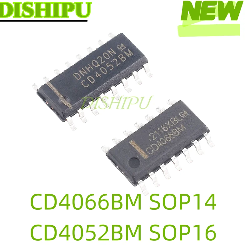 

5PCS CD4052BM CD4066BM SOP14 SOP16 chip logic chip