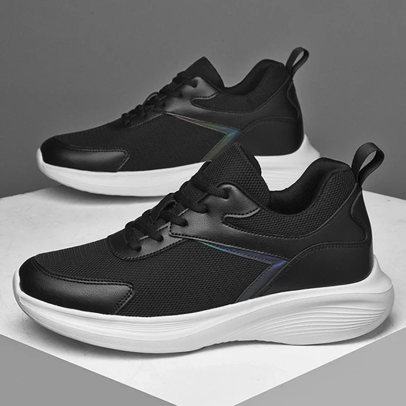 

Elevator Invisible Height Increasing Sneakers Men Breathable Mesh Casual Shoes 6-10CM Taller Lift Lightweight Walking Trainers