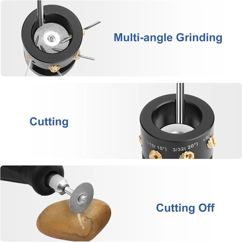 Imagem -03 - Alumínio Soldagem Tungstênio Sharpener Grinder Head Tool Tungsten Eletrodo Sharpener Rotary Tig