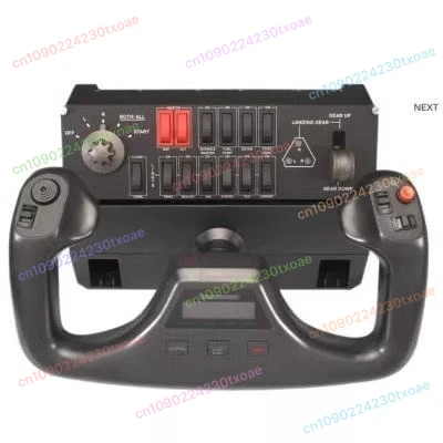 Auto Pilot Control Panel for Flight Simulator Cockpit Navigation Switch Module Aviation Gaming